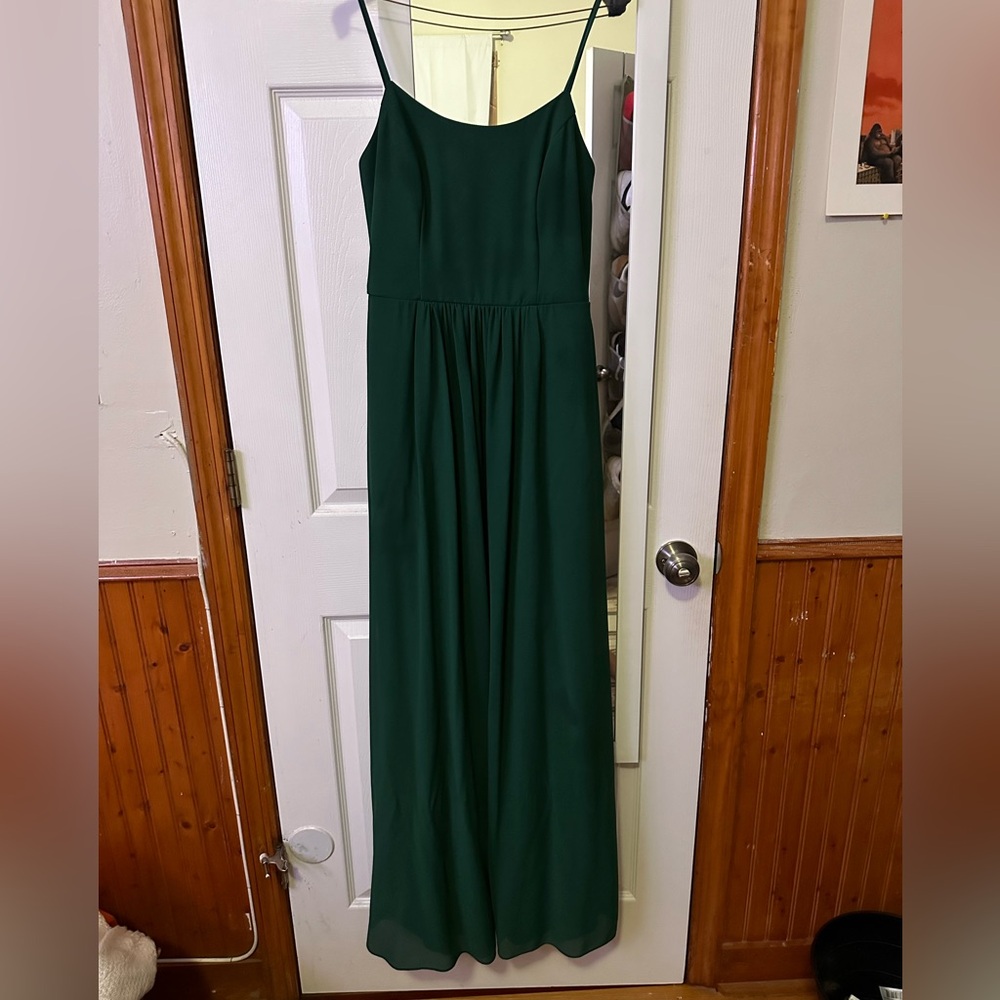 Green David’s Bridal Bridesmaids Dress